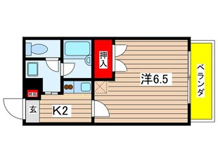 アンプルールフェールVertの物件間取画像